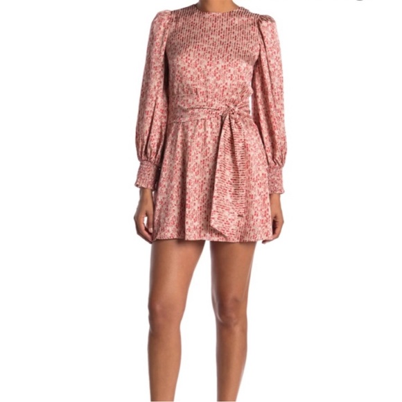 Alice + Olivia Dresses & Skirts - ALICE AND OLIVIA MOLLIE STRIPED FLORAL MINI DRESS 10